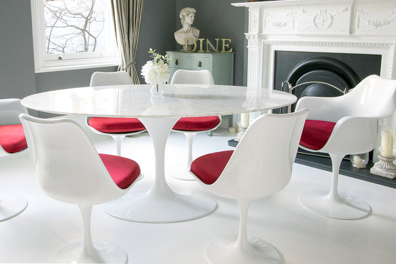 10 Ways to Use Tulip Chairs to Brighten Your Home