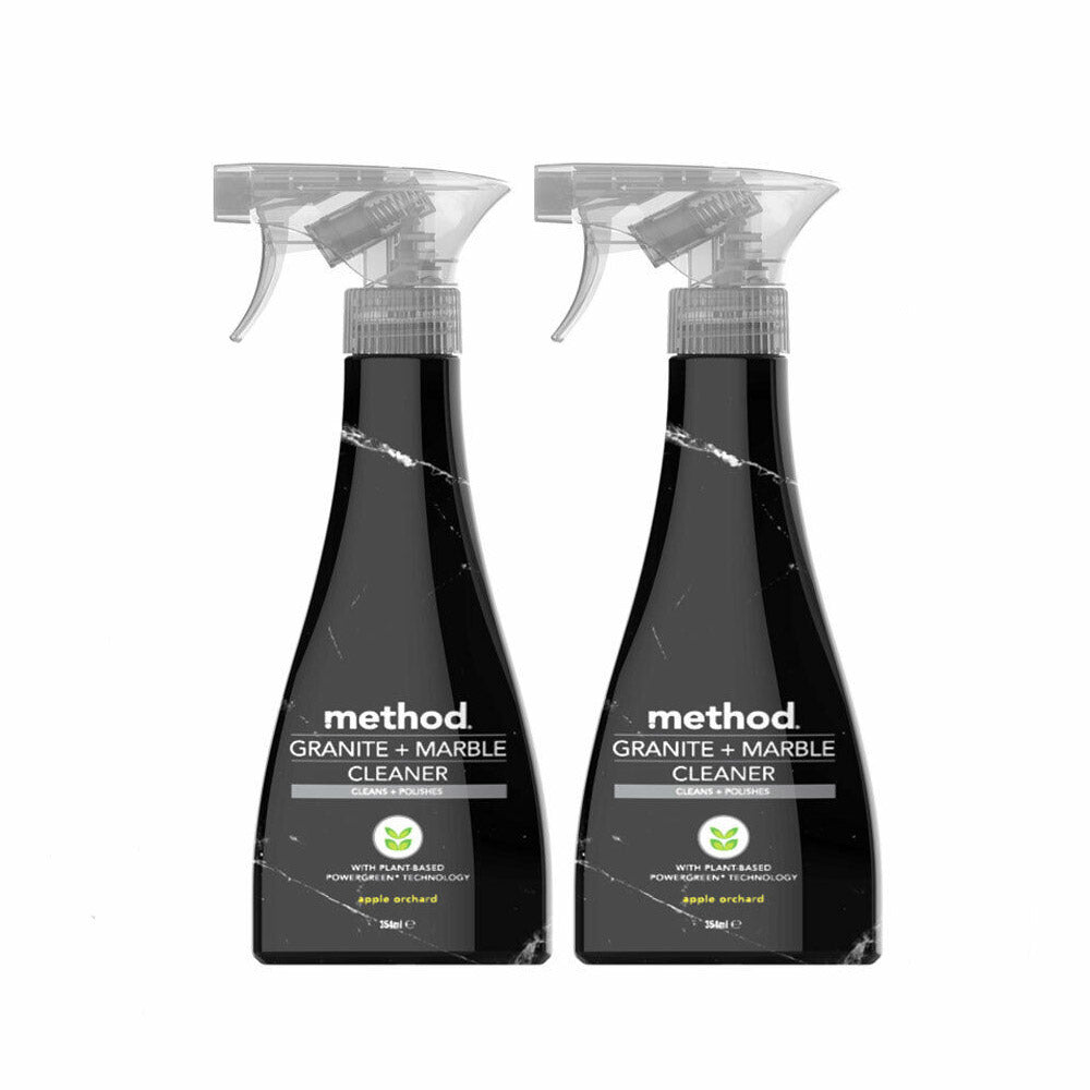 Granite & Marble Cleaner by Method is a super eco friendly detergent that is perfect removing the dust, grime & grease of every day use with marble tables