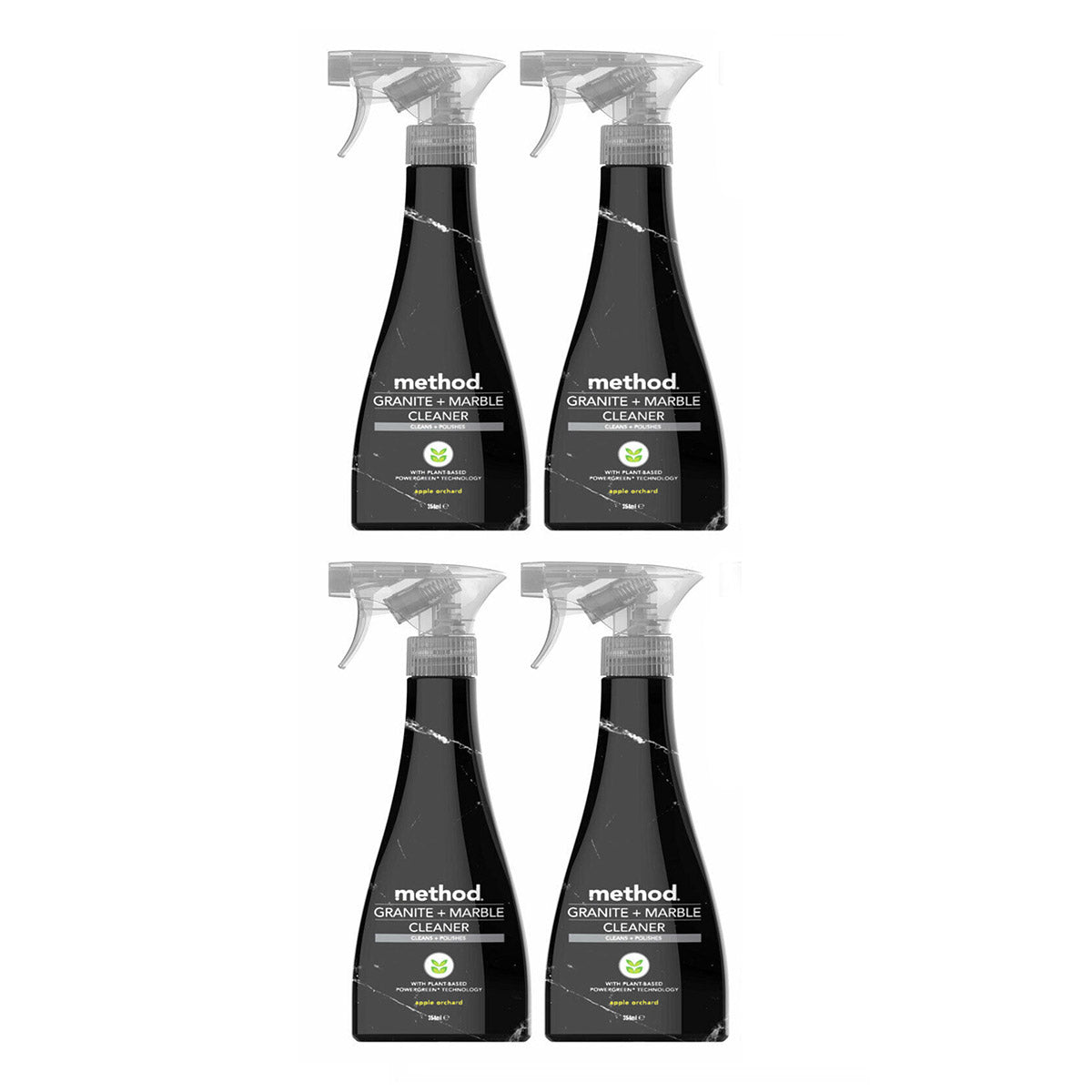A pack of 4 of the recommended Granite & Marble Cleaner from Method which is perfect for daily cleaning of your Saarinen Marble Tulip Table